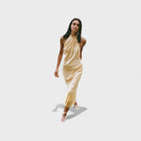 Gala - Satiinist Halter Kleit