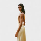 Gala - Satiinist Halter Kleit