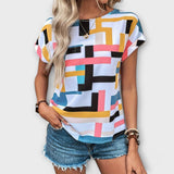 Mónica - Lühikeste varrukatega pluus