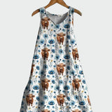 Lehmade Musteriga Kleid