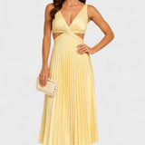 Camila - Varrukateta Midi Kleid