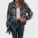 Raquel - Elegantne Leopardimuster Jakk