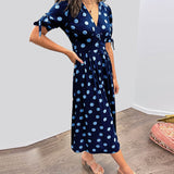 Mónica - Elegantne Täpiline Kleid