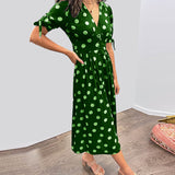 Mónica - Elegantne Täpiline Kleid