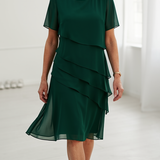 Lídia - Elegantne Mugavuse Ruffle Kleit