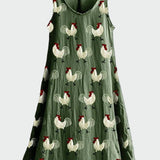 Kanarümpadega Kleid
