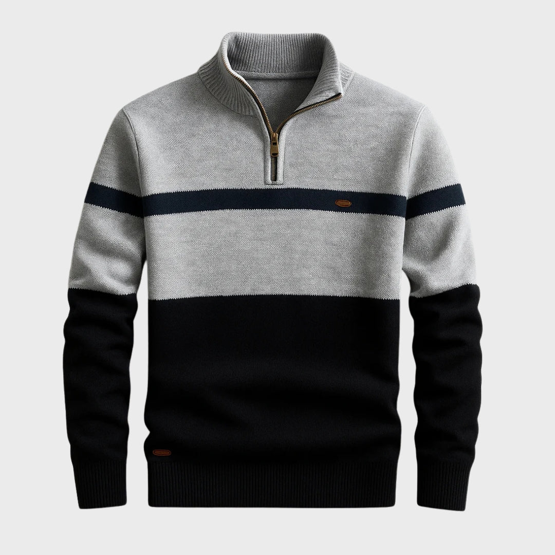 Afonso - Klassikaline Sweatshirt Quarter-Zip