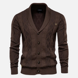 Francisco - Cardigan Argyle Pehme Segus