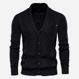 Francisco - Cardigan Argyle Pehme Segus