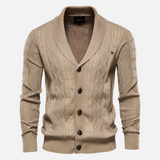 Francisco - Cardigan Argyle Pehme Segus
