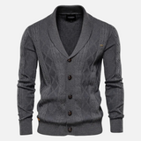Francisco - Cardigan Argyle Pehme Segus