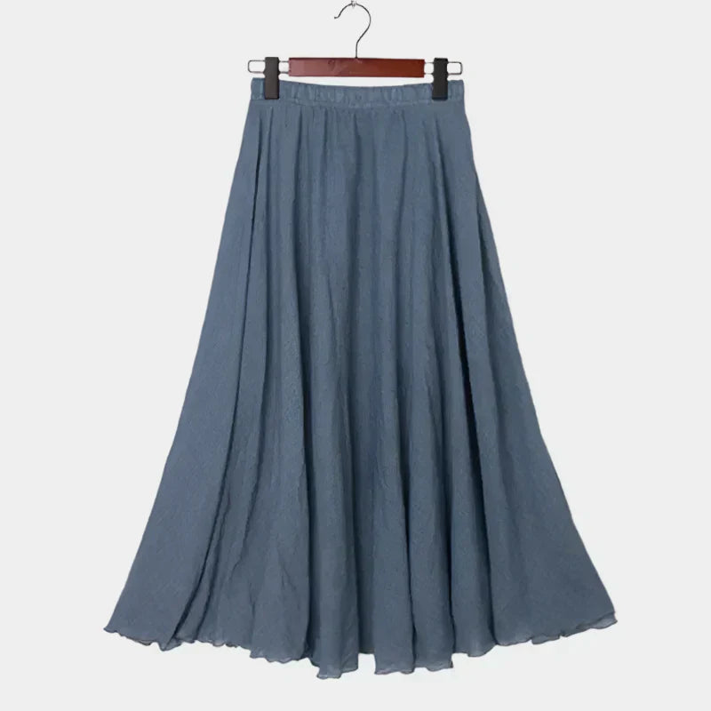 Elegantne Kõrge Vööga Seelik