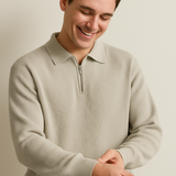 Francisco - Reguleeritav Polo Krae Zipper