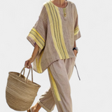 Lorena - Boho Linas ja Bambu Komplekt