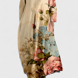 Ana - Voogav Kleit Mustriga