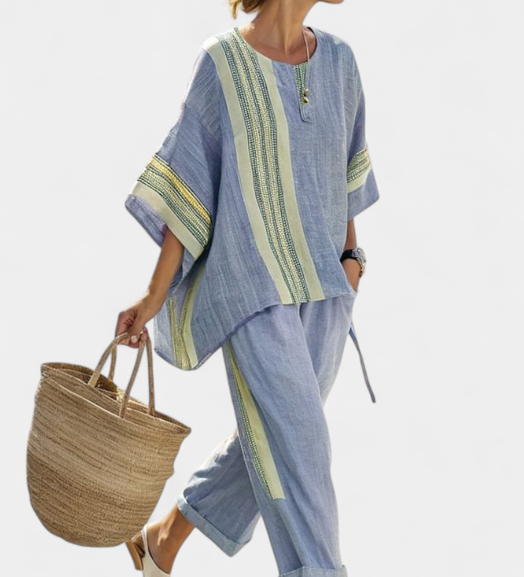 Lorena - Boho Linas ja Bambu Komplekt