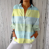 Maria - Pastel Värvi Naiseline Blus