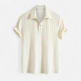 Polo Särk - Jacquard Kootud Kraega