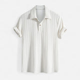 Polo Särk - Jacquard Kootud Kraega