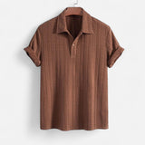 Polo Särk - Jacquard Kootud Kraega