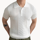 Polo - Tekstuuritud Jacquard Segu