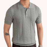 Polo - Tekstuuritud Jacquard Segu