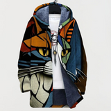 Kassipildiga kardigan