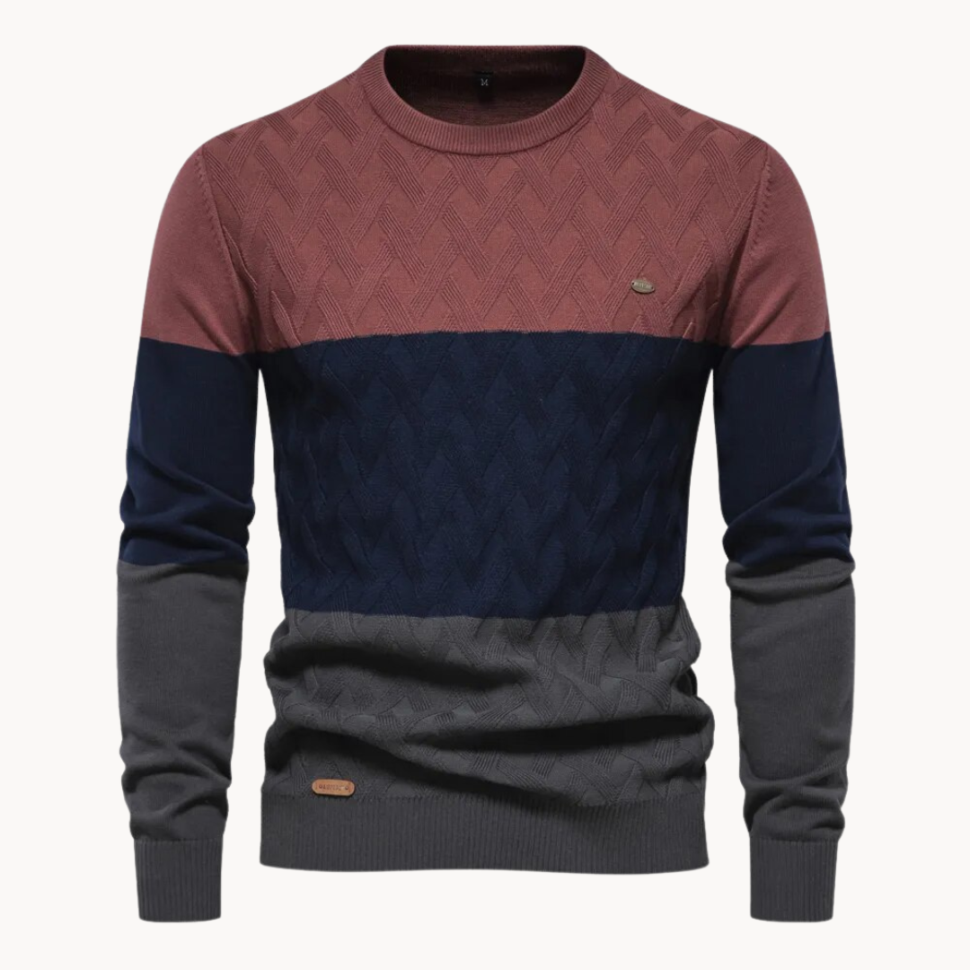 Pullover - Keeruline Silmusstruktuur