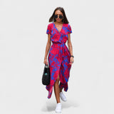 Roosa Liilia - Boho Chic Kleit