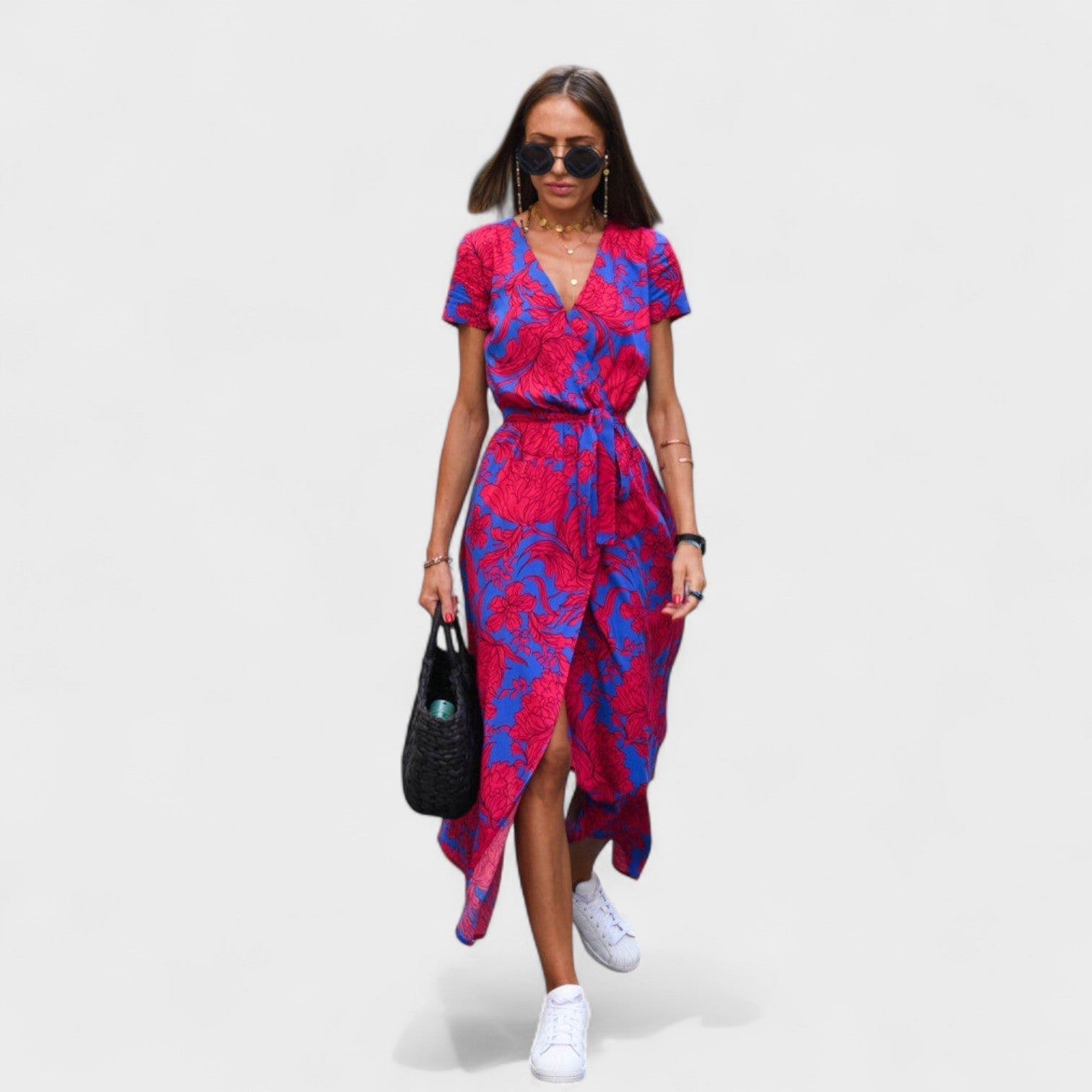 Roosa Liilia - Boho Chic Kleit
