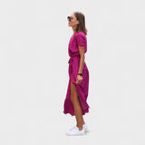 Roosa Liilia - Boho Chic Kleit