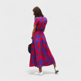 Roosa Liilia - Boho Chic Kleit