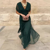 Luana - Elegantne V-dekolteega kleit