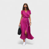 Roosa Liilia - Boho Chic Kleid
