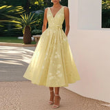 Catarina - Elegantne Midi Kleit