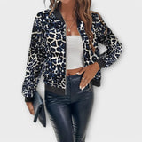 Raquel - Elegantne Leopardimuster Jakk