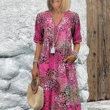 Lia - Naiste Midi Kleid