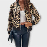Raquel - Elegantne Leopardimuster Jakk