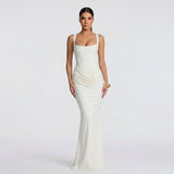Maria - Elegantne Maxi Kleid
