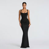 Maria - Elegantne Maxi Kleid