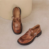 Vela - Premium Mary Janes Nahkkingad