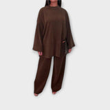 Ingrid - Plus Size Aknaga Komplekt