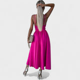 Cielo - Midi Kleid Avatud